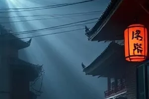 《河流的记忆》专题封面，河面上的渡船与晨雾
